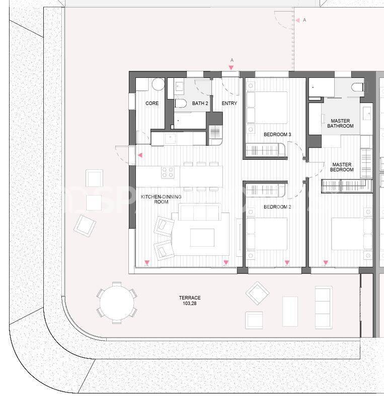 Apartment à Fuengirola, Malaga, Espagne 3 chambres, 97 m2 No. 187471