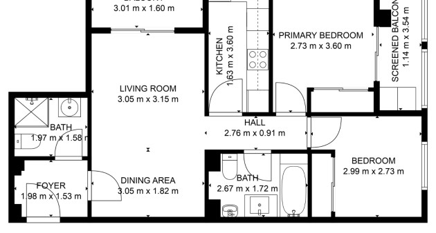 Apartamento en Guardamar del Segura, Alicante, España 2 dormitorios, 77 m2 No. 183590
