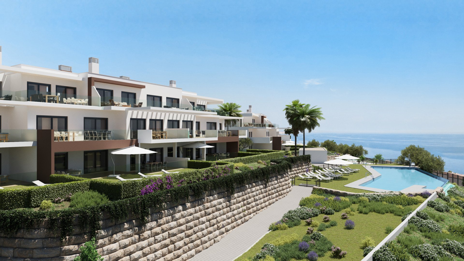 Apartment à Casares, Malaga, Espagne 3 chambres, 106 m2 No. 179942