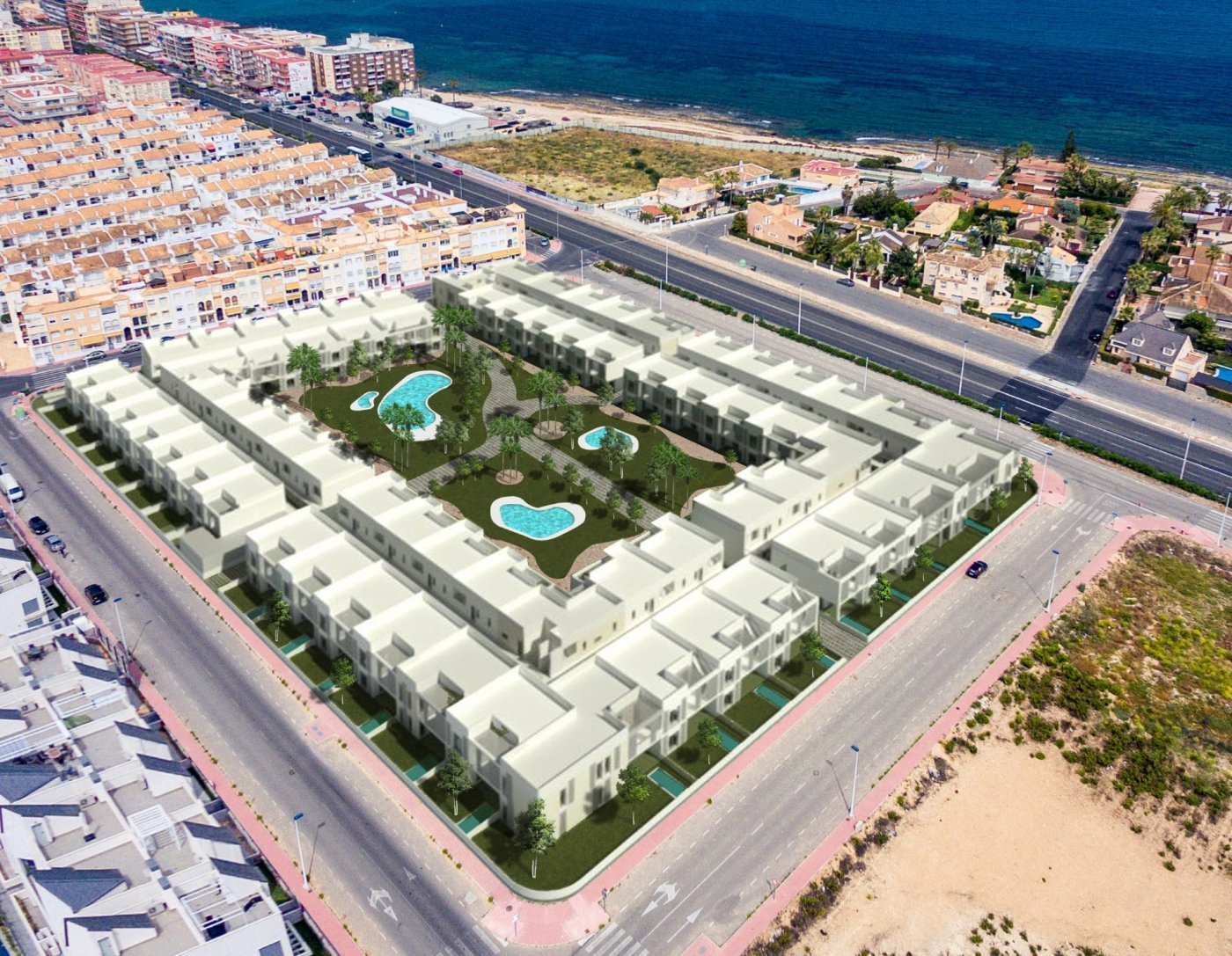 Bungalow in La Veleta, Alicante, Spanien 2 Schlafzimmer, 90 m2 Nr. 165043