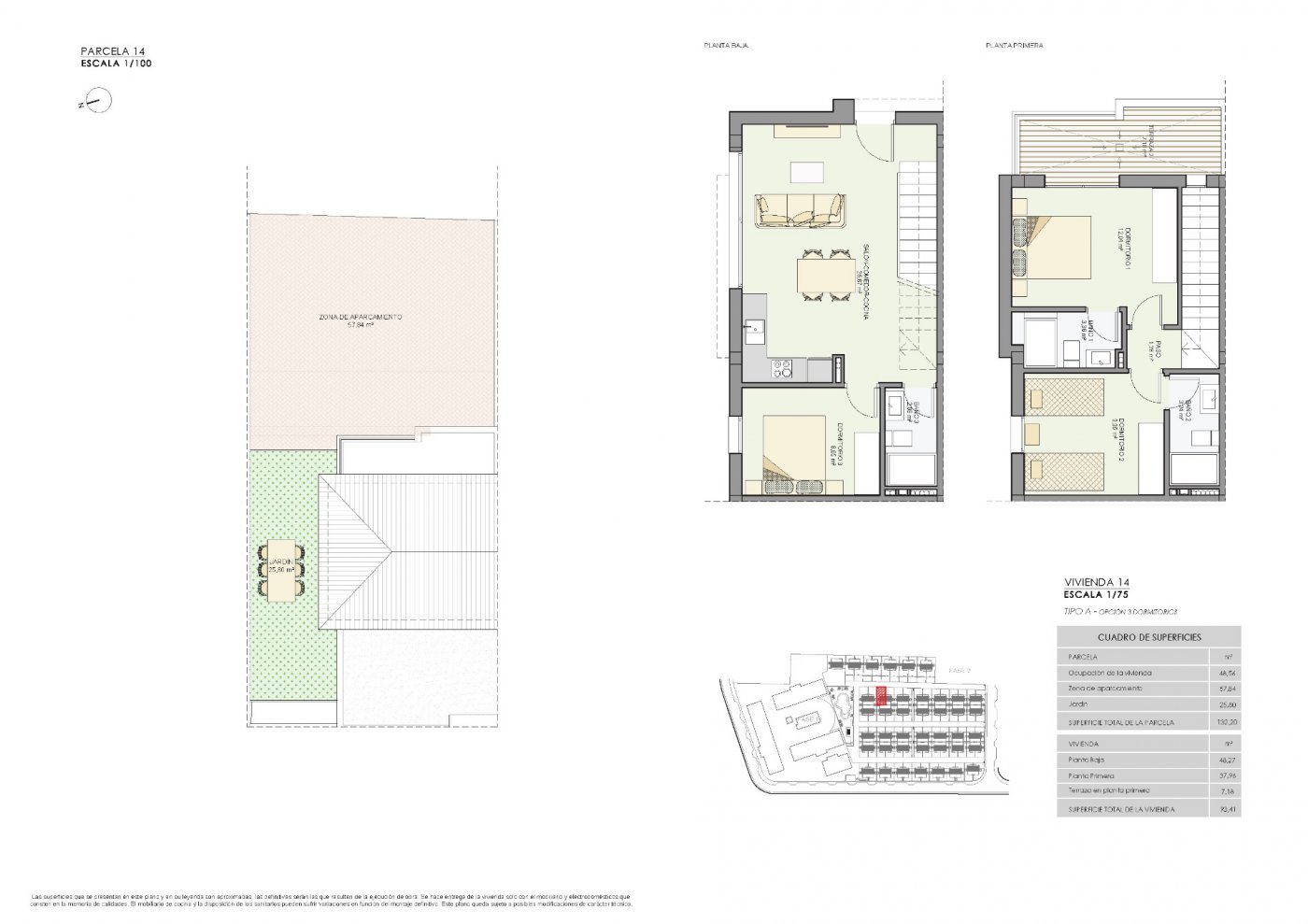 House in Gran Alacant, Alicante, Spain 3 bedrooms, 85 sq.m. No. 165046