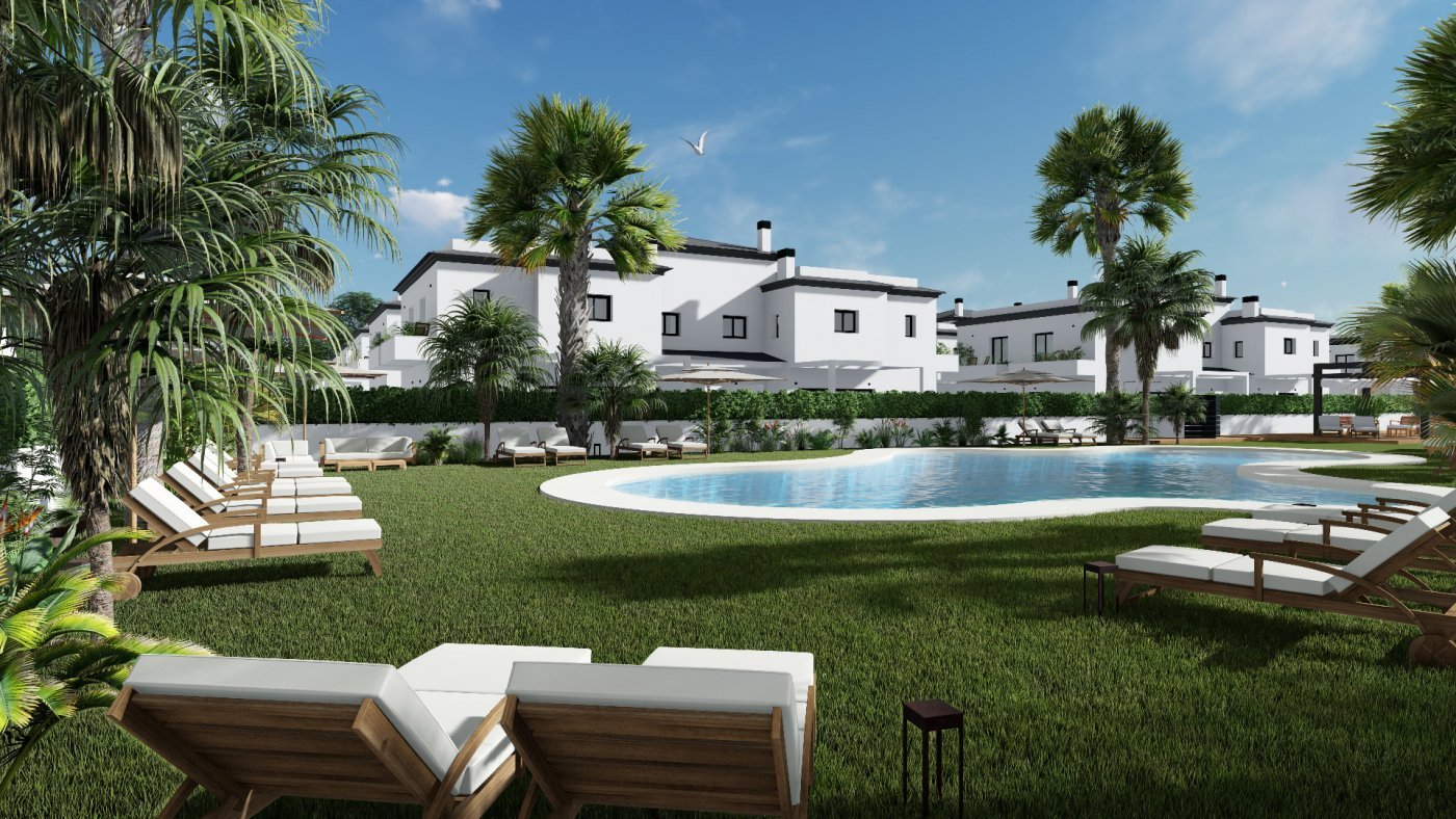 House in Gran Alacant, Alicante, Spain 3 bedrooms, 85 sq.m. No. 165046