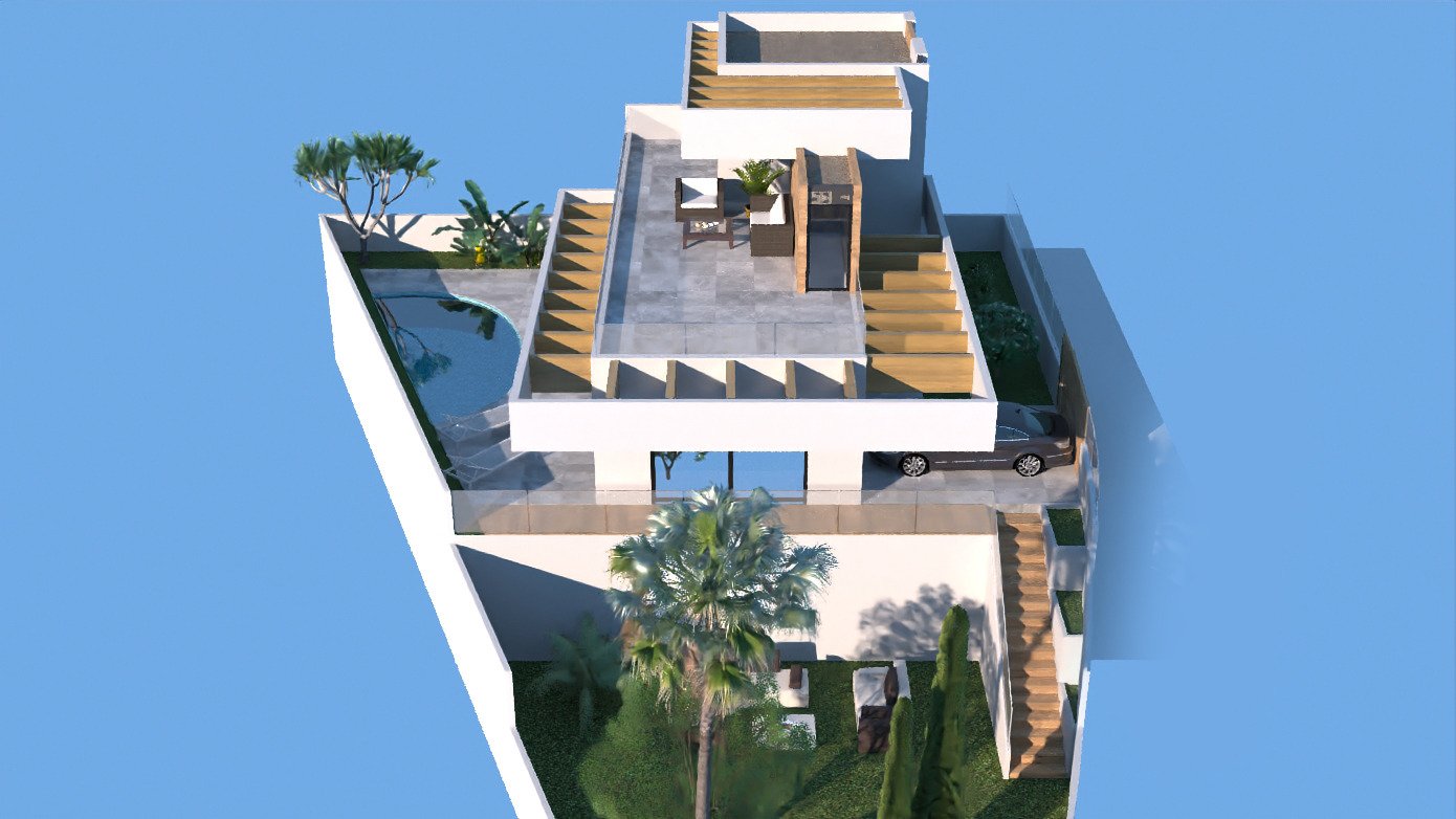 Вилла в Рохалес, Аликанте, Испания 3 спальни, 433м2 №165044