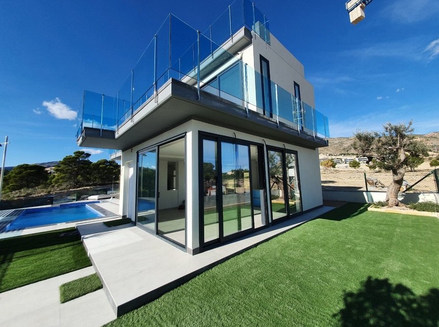 Huvila Finestrat, Alicante, Espanja 3 makuuhuonetta, 110 m2 No. 145228