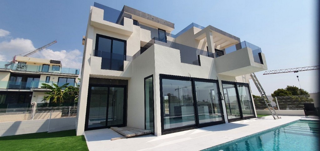 Huvila Finestrat, Alicante, Espanja 3 makuuhuonetta, 110 m2 No. 145228