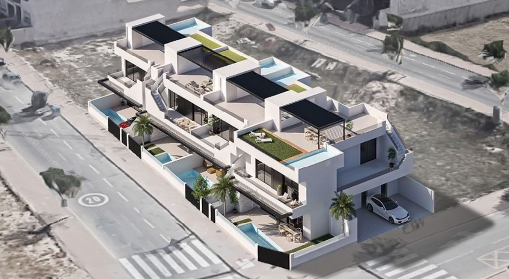 Dzīvoklis San Pedro del Pinatar, Murcia, Spānijā 3 istabas, 87 m2 Nr. 145233