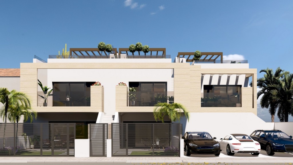 Huoneisto San Pedro del Pinatar, Murcia, Espanja 2 makuuhuonetta, 75 m2 No. 145234
