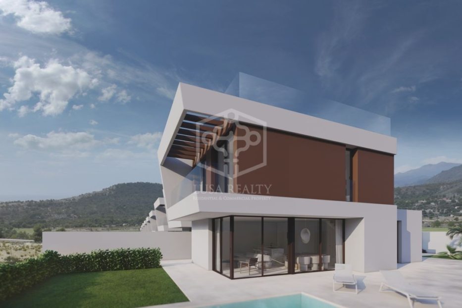 Villa in Finestrat, Alicante, Spain 3 bedrooms, 141 sq.m. No. 111030