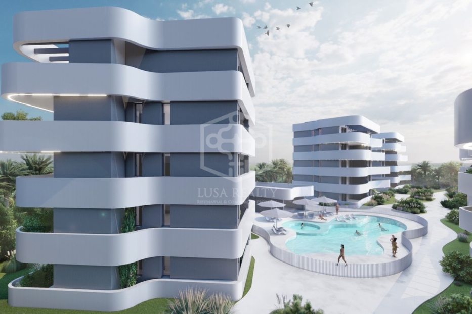Apartment in Guardamar del Segura, Alicante, Spain 2 bedrooms, 80 sq.m. No. 111033