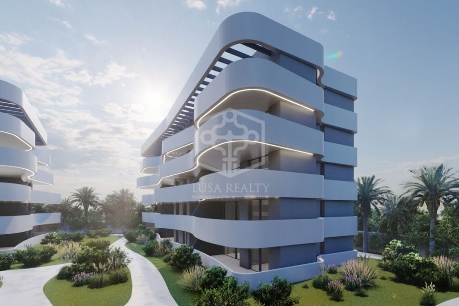 Apartment in Guardamar del Segura, Alicante, Spain 2 bedrooms, 80 sq.m. No. 111033