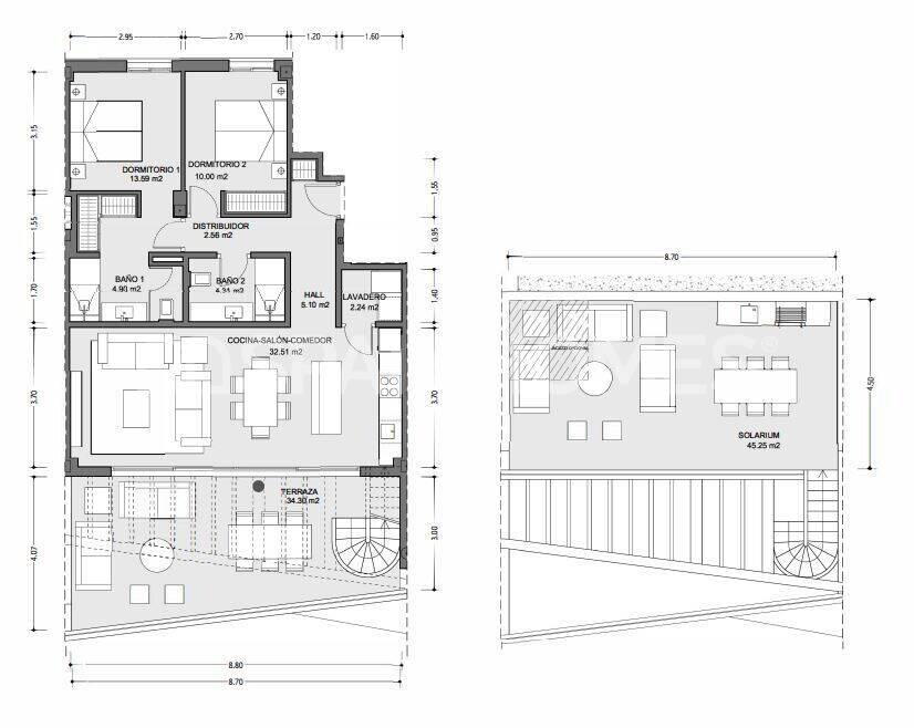 Appartamento a Fuengirola, Malaga, Spagna 2 camere da letto, 75 mq. N° 146768