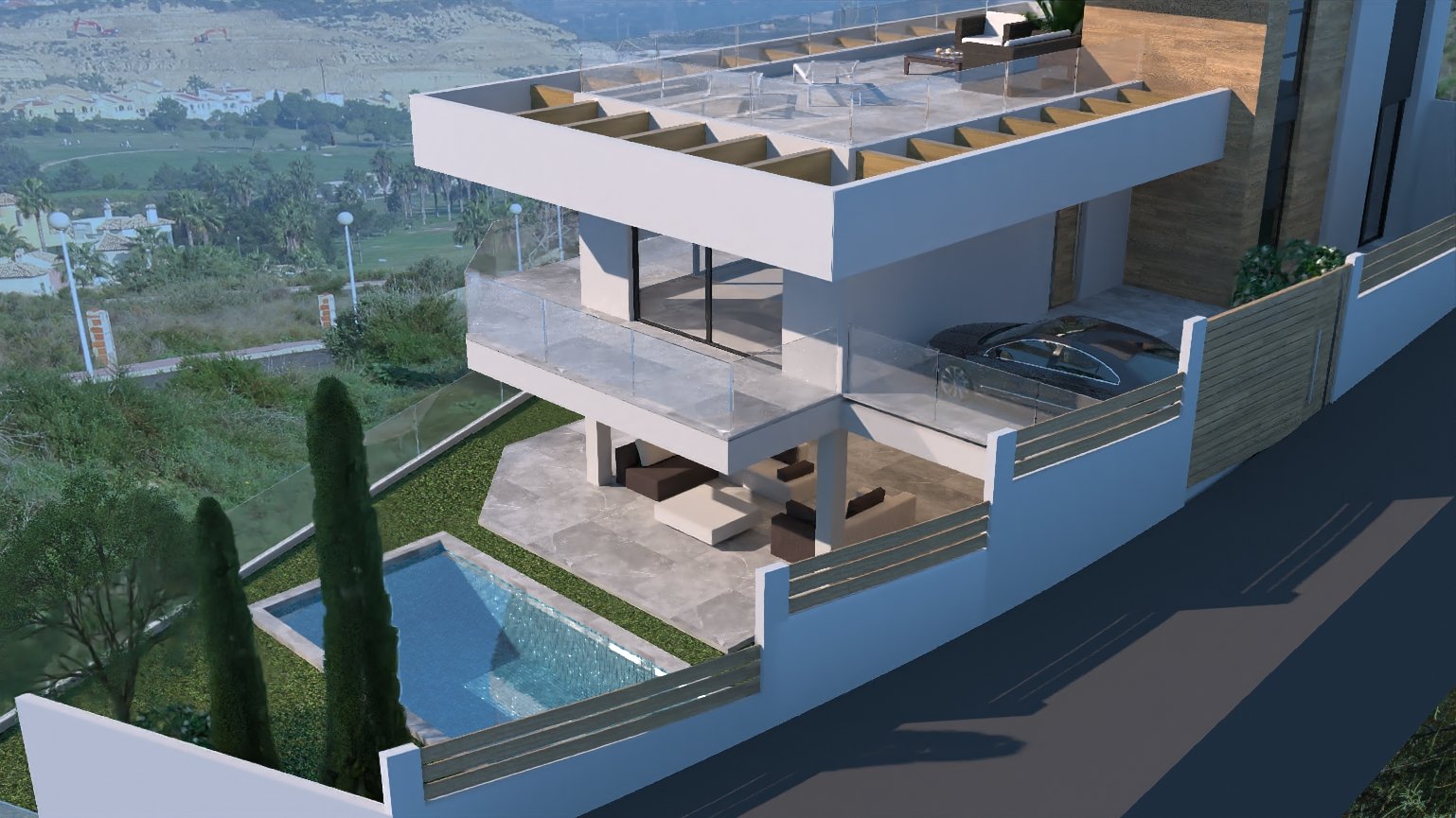 Huvila Ciudad Quesada, Alicante, Espanja 4 makuuhuonetta, 274 m2 No. 195594