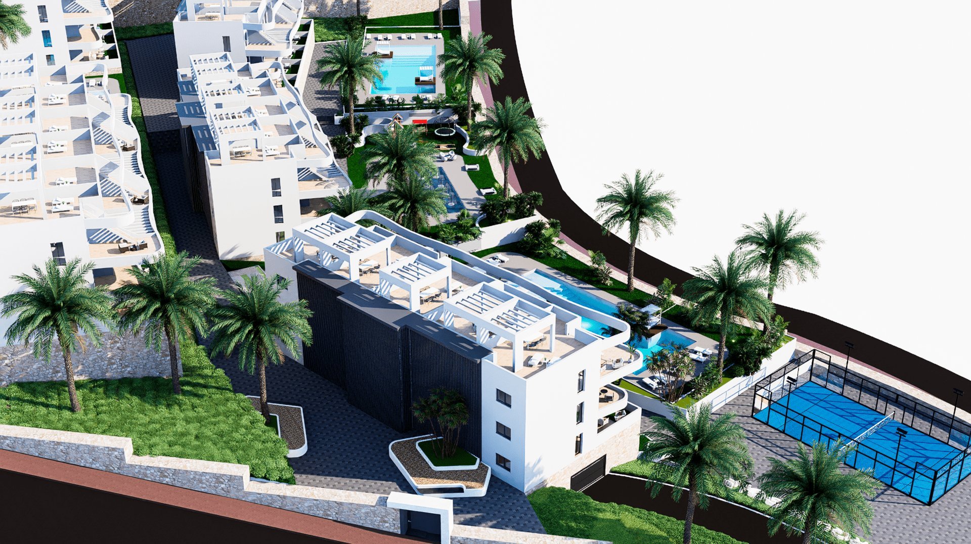 Dzīvoklis Finestrat, Alicante, Spānijā 2 istabas,  Nr. 195593