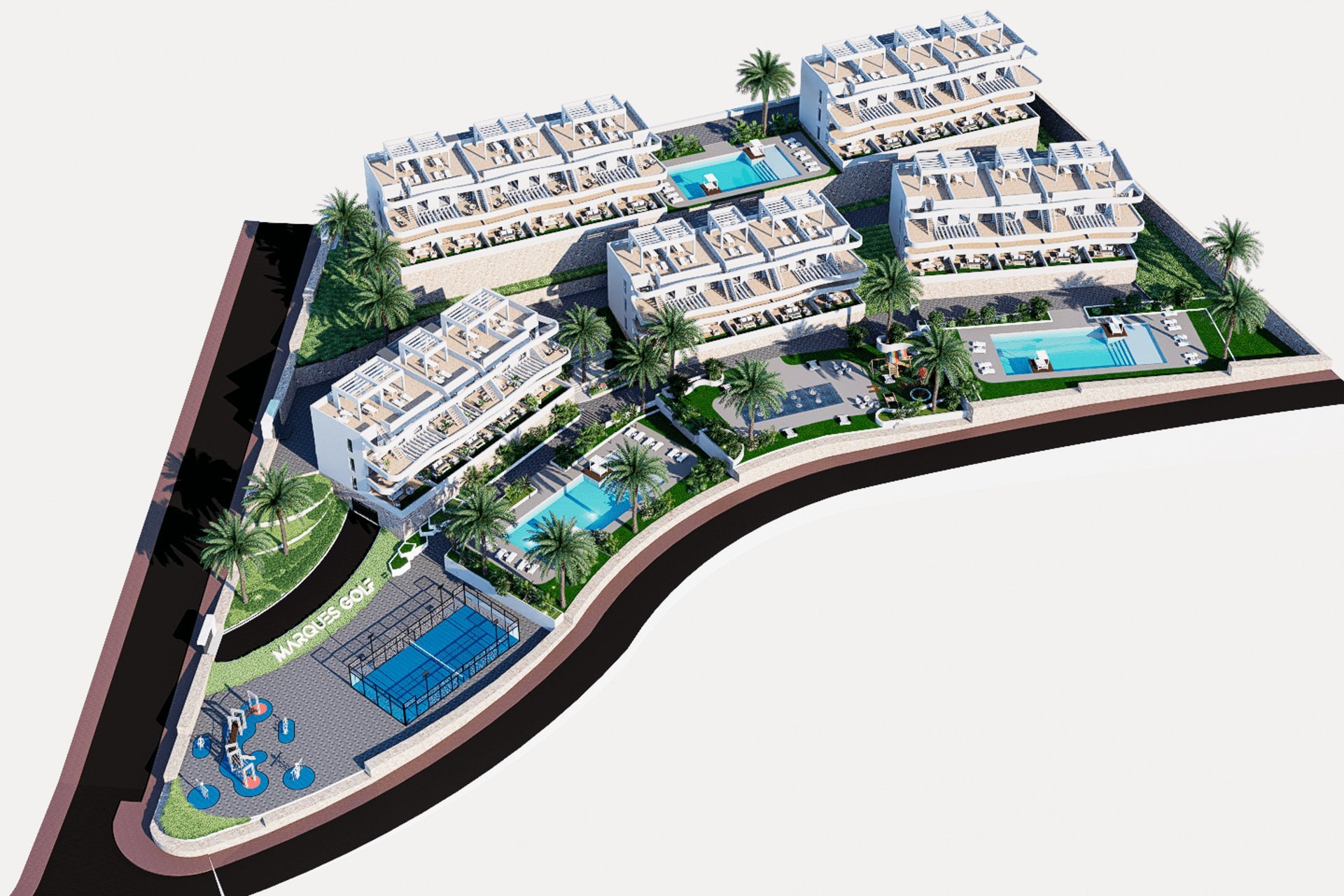 Dzīvoklis Finestrat, Alicante, Spānijā 2 istabas,  Nr. 195593