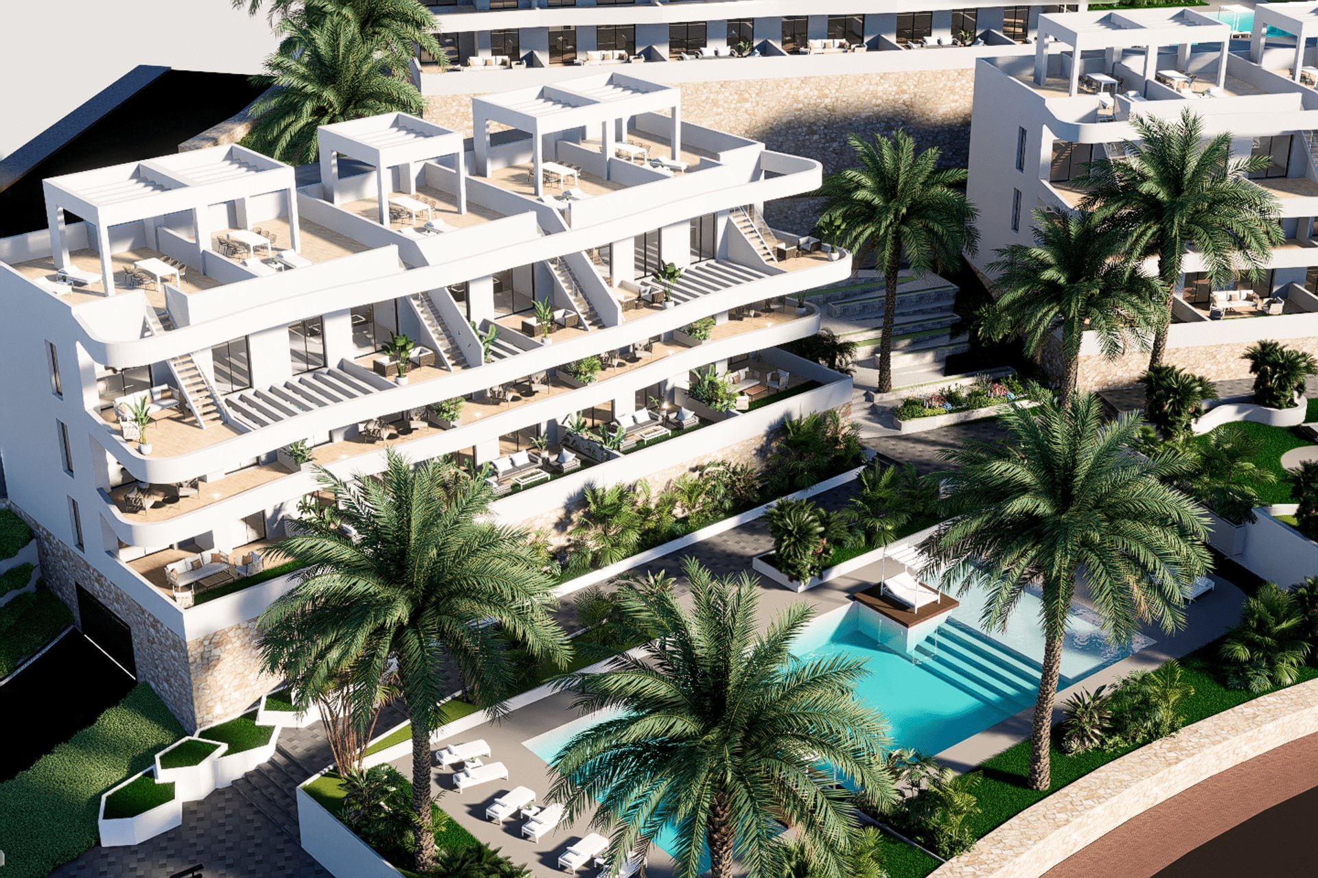 Dzīvoklis Finestrat, Alicante, Spānijā 2 istabas,  Nr. 195593