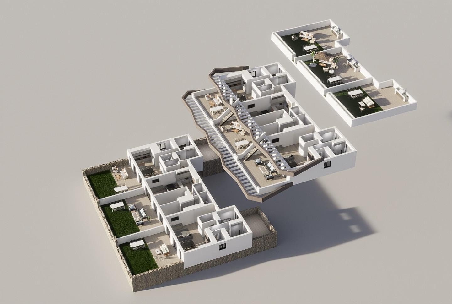 Bungalow in Finestrat, Alicante, Spain 3 bedrooms, 96 sq.m. No. 141945