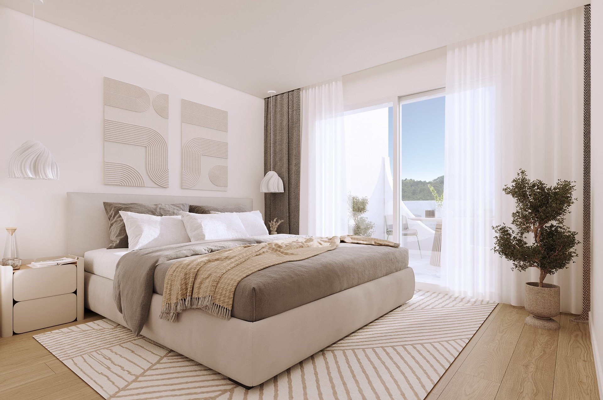 Bungalowi La Manga del Mar Menor, Murcia, Espanja 3 makuuhuonetta, 117 m2 No. 195556