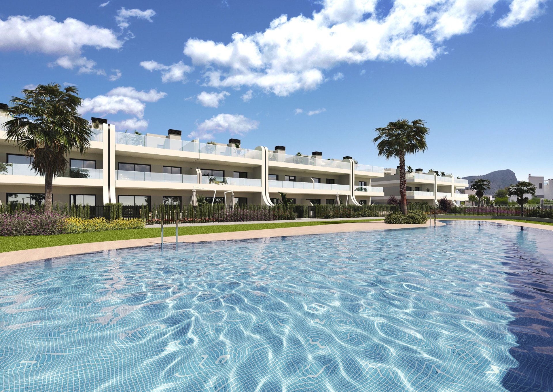 Bungalowi La Manga del Mar Menor, Murcia, Espanja 3 makuuhuonetta, 117 m2 No. 195556