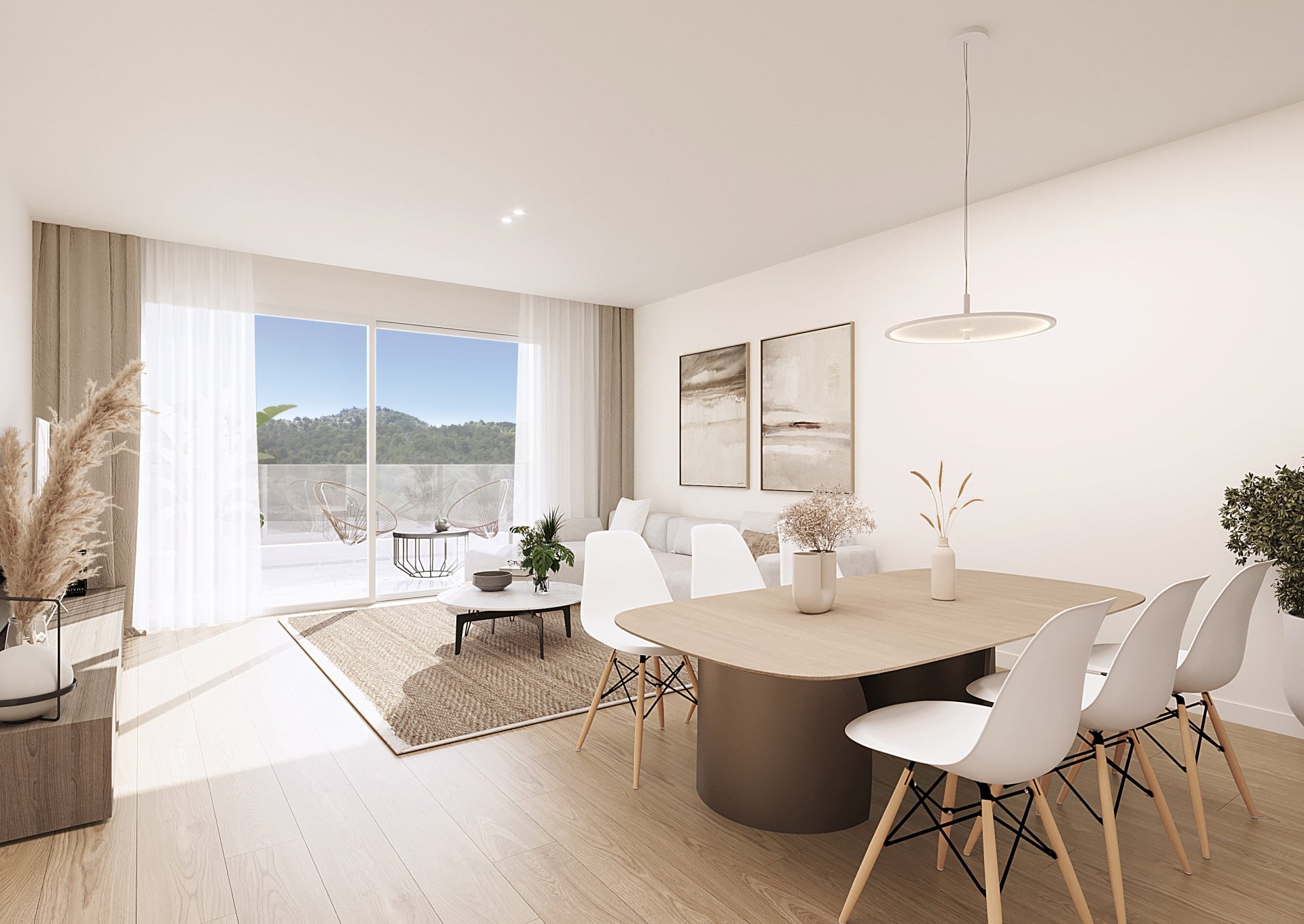 Bungalowi La Manga del Mar Menor, Murcia, Espanja 3 makuuhuonetta, 117 m2 No. 195556