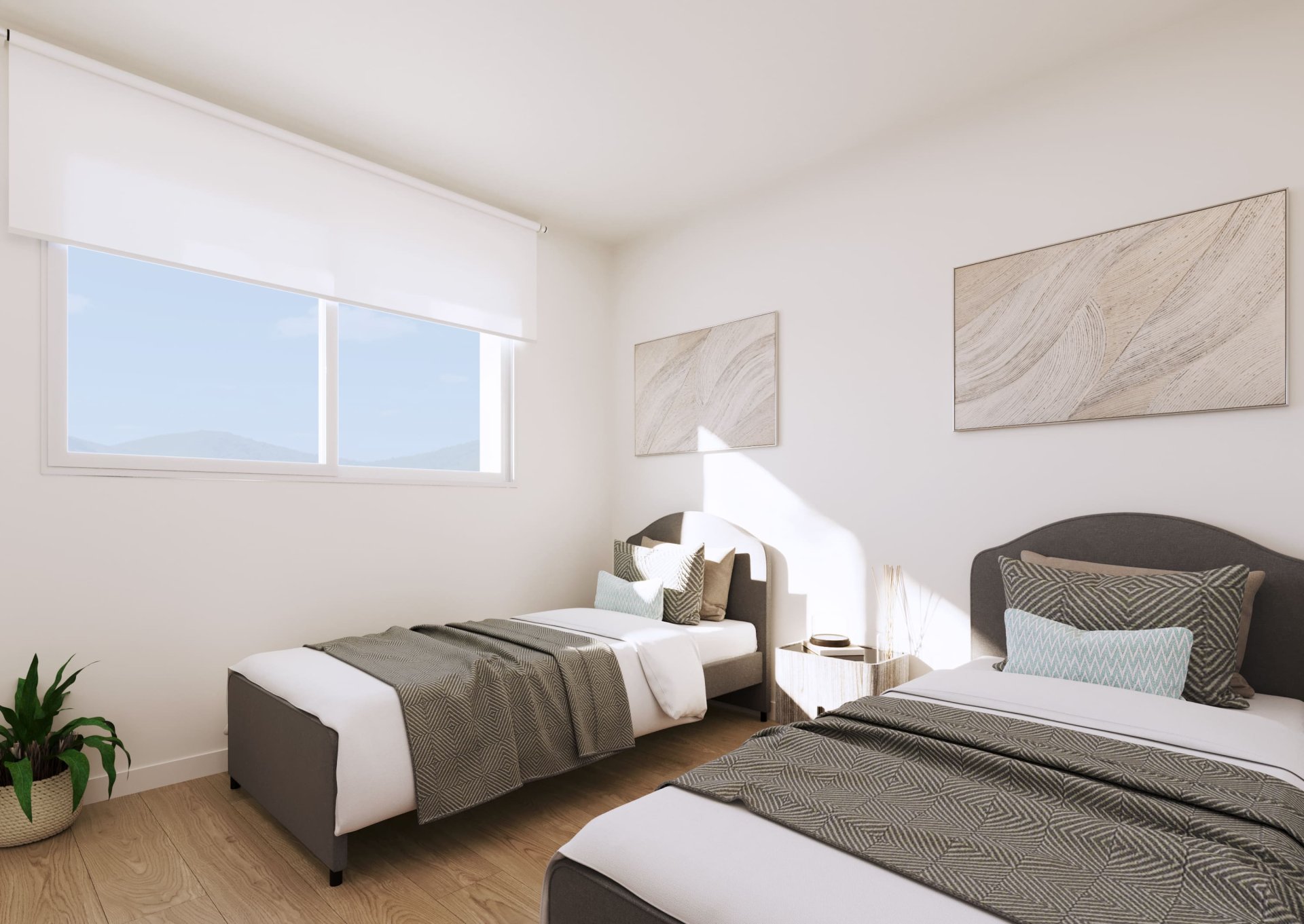 Bungalowi La Manga del Mar Menor, Murcia, Espanja 3 makuuhuonetta, 117 m2 No. 195556