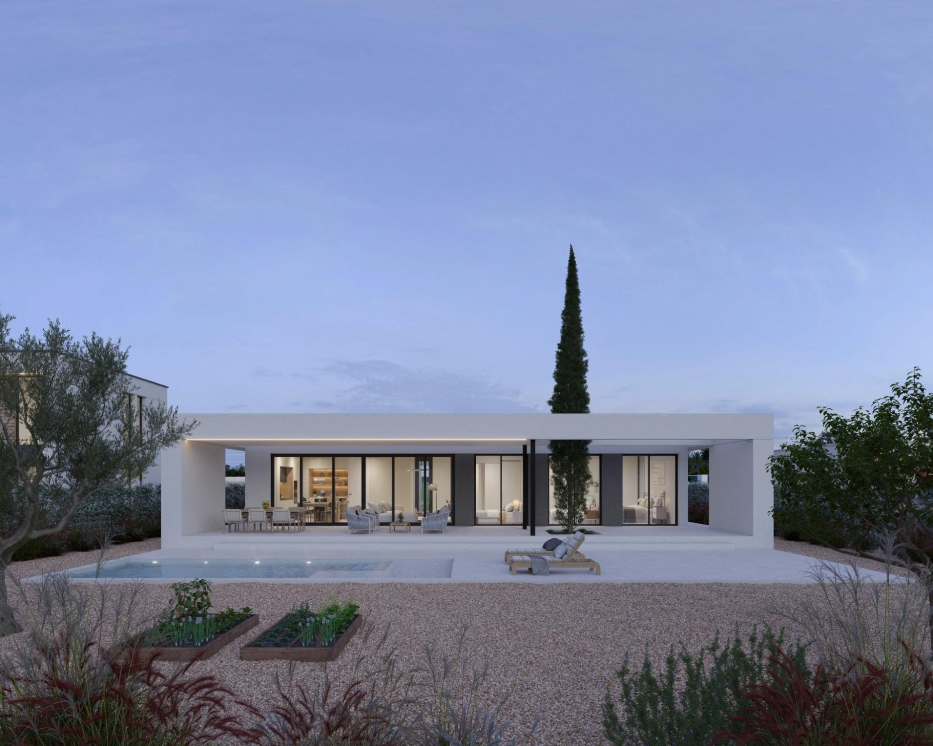 Villa in Fuente Alamo, Murcia, Spanien 3 Schlafzimmer, 146 m2 Nr. 192042