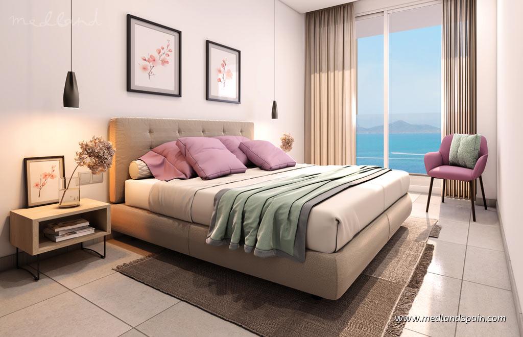 Appartamento a La Manga del Mar Menor, Murcia, Spagna 1 camera da letto, 71 mq. N° 132961