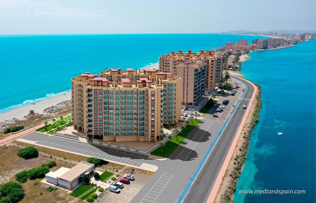 Appartamento a La Manga del Mar Menor, Murcia, Spagna 1 camera da letto, 71 mq. N° 132961