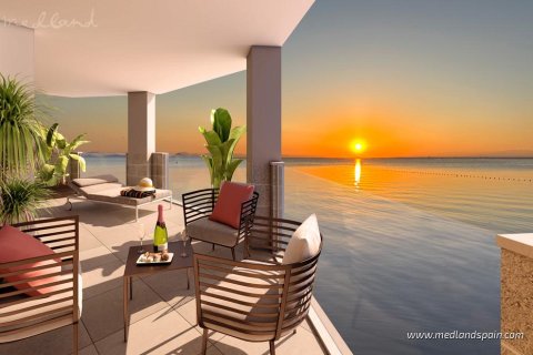 Dzīvoklis La Manga del Mar Menor, Murcia, Spānijā 2 istabas, 92 m2 Nr. 132962