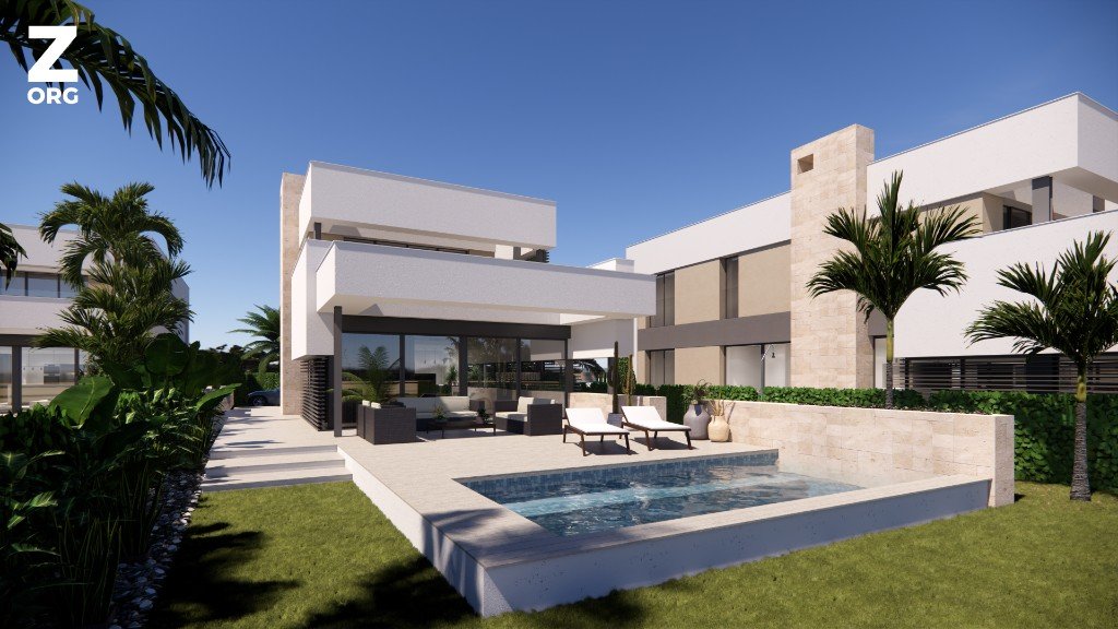 Villa i Los Alcazares, Murcia, Spanien 4 sovrum, 249 kvm. Nr. 145028