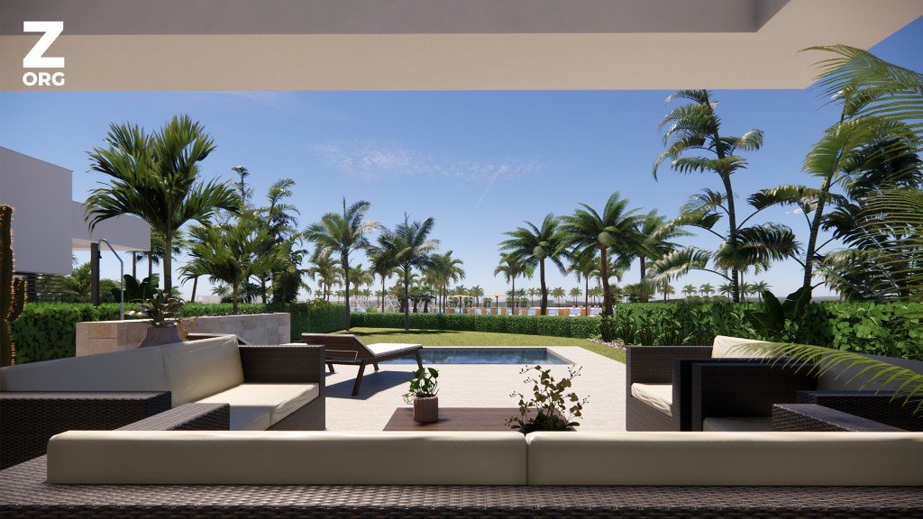 Villa i Los Alcazares, Murcia, Spanien 4 sovrum, 249 kvm. Nr. 145028