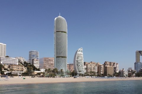 Lägenhet i Benidorm, Alicante, Spanien 1 sovrum, 53 kvm. Nr. 145029