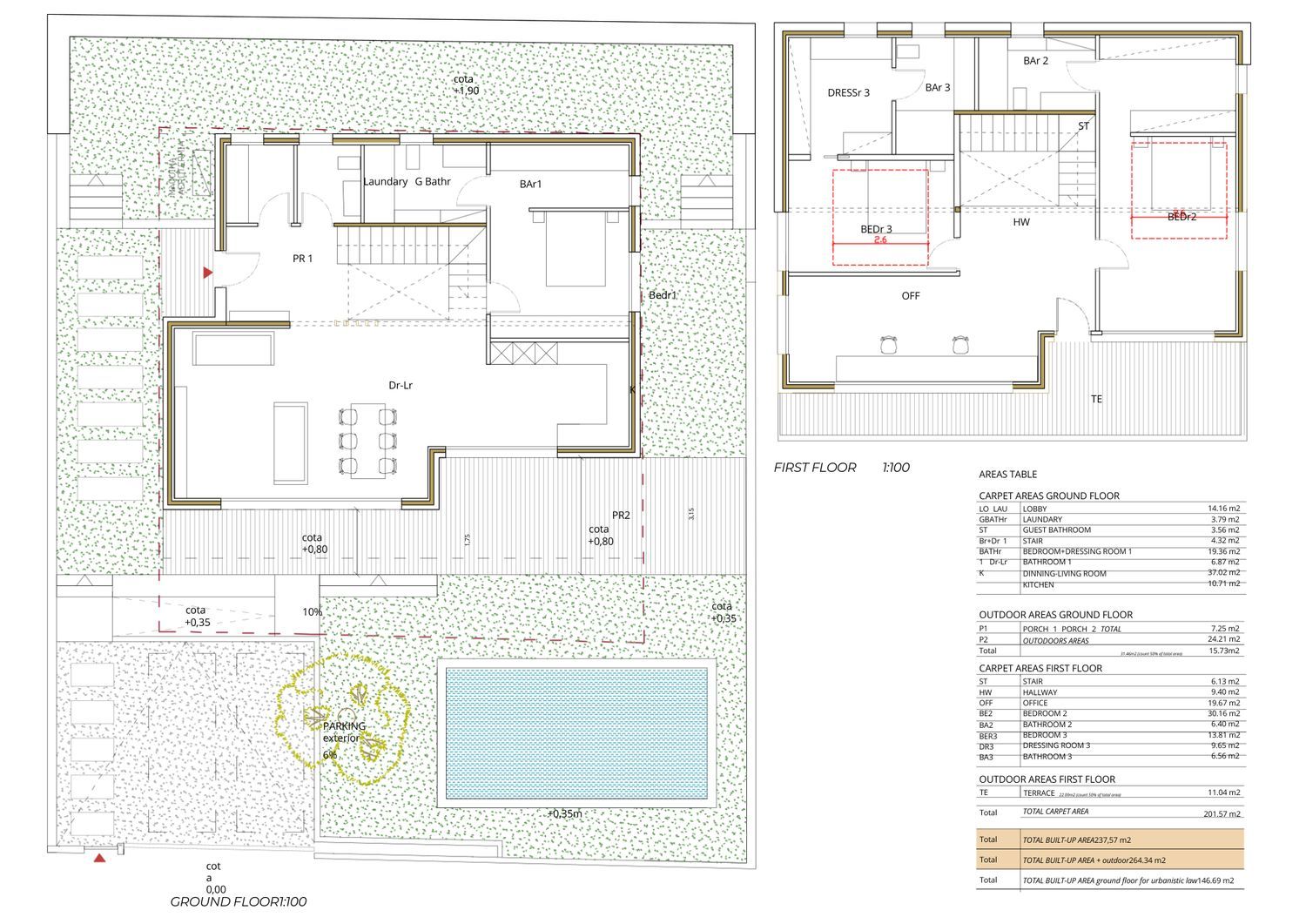 House in Barcelona, Spanien 4 Schlafzimmer, 260 m2 Nr. 146693