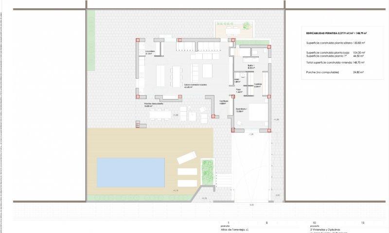 Villa in Los Altos, Alicante, Spain 3 bedrooms, 295 sq.m. No. 164999