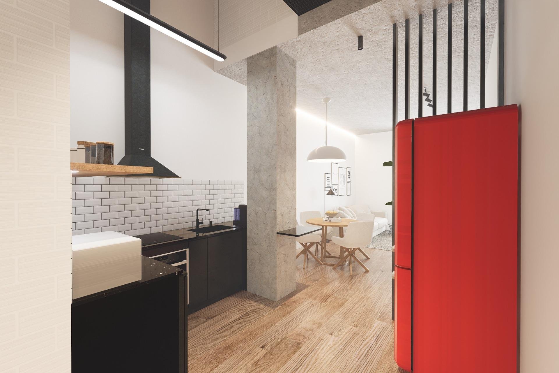 Huoneisto Alicante, Espanja 1 makuuhuone, 74 m2 No. 187495