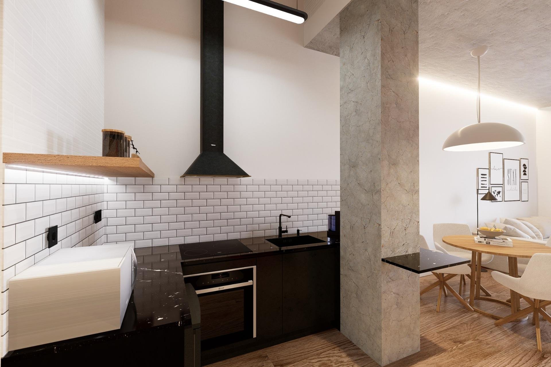 Huoneisto Alicante, Espanja 1 makuuhuone, 74 m2 No. 187495