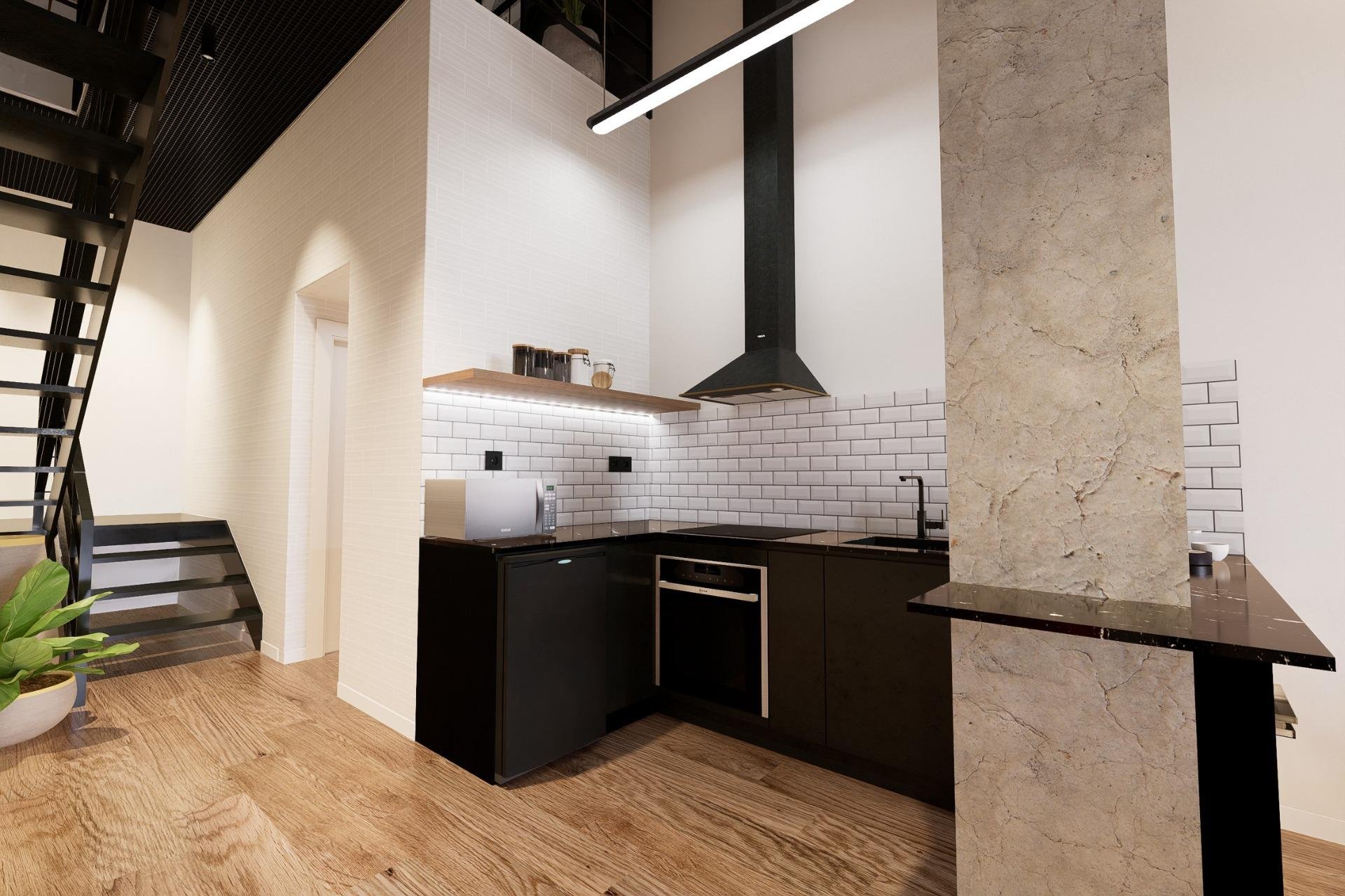 Huoneisto Alicante, Espanja 1 makuuhuone, 74 m2 No. 187495