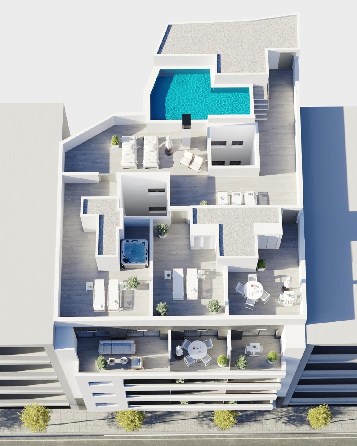 Apartamento en Torrevieja, Alicante, España 3 dormitorios, 92 m2 No. 180988