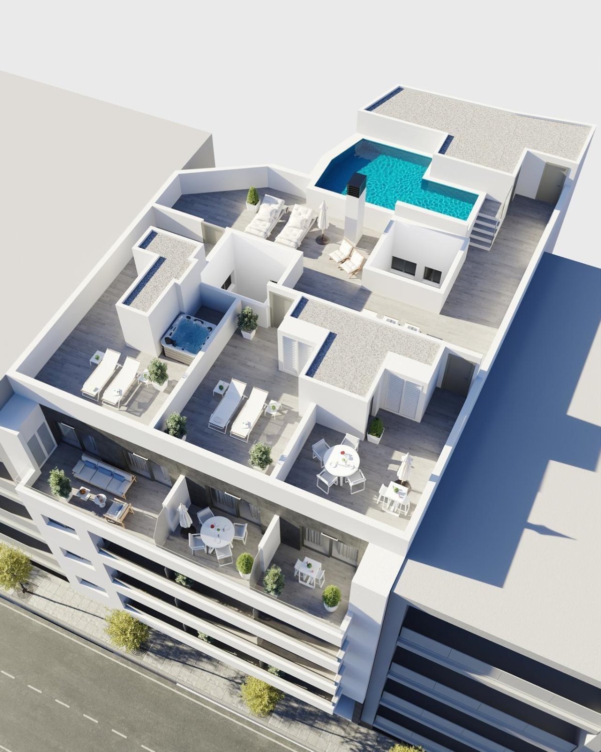 Dzīvoklis Torrevieja, Alicante, Spānijā 3 istabas, 137 m2 Nr. 180986