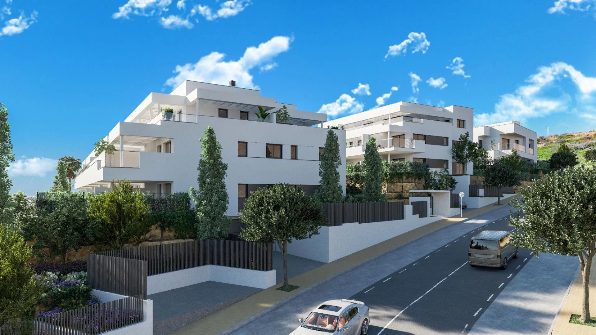 Apartment in Casares, Malaga, Spain 3 bedrooms, 119 sq.m. No. 194848