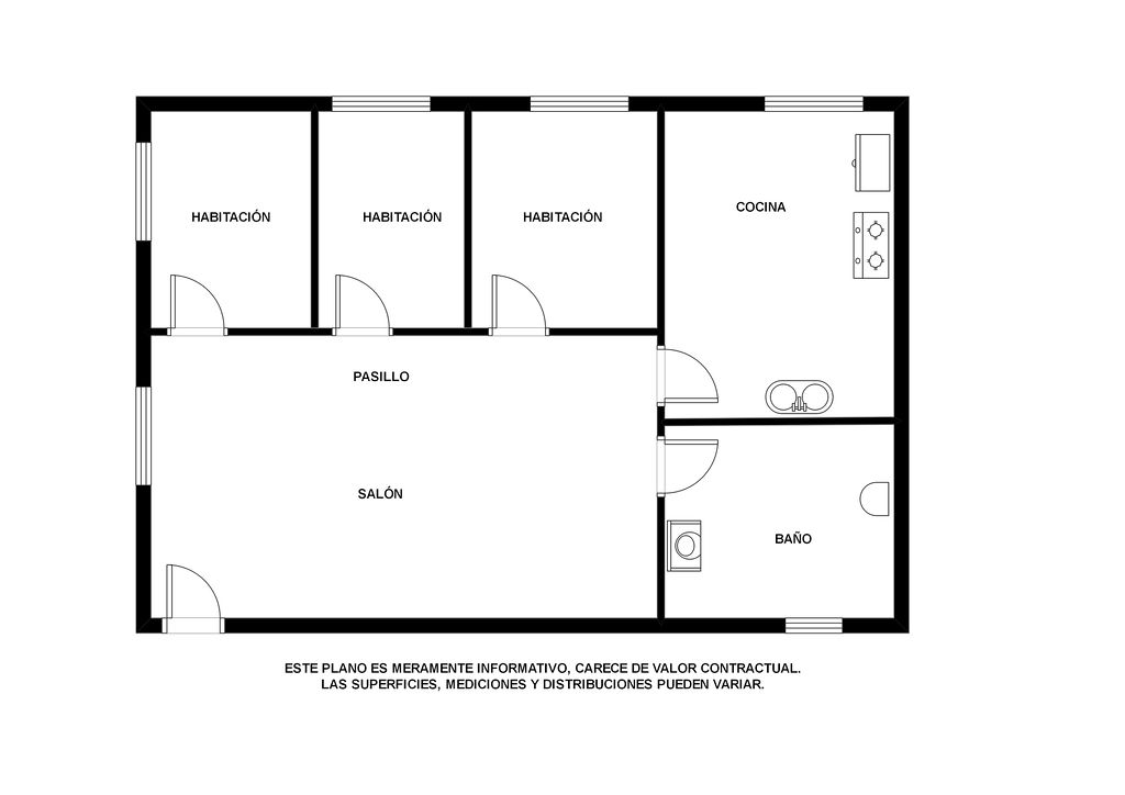 Apartamento en Súria, Barcelona, España 1 dormitorio, 51 m2 No. 191376