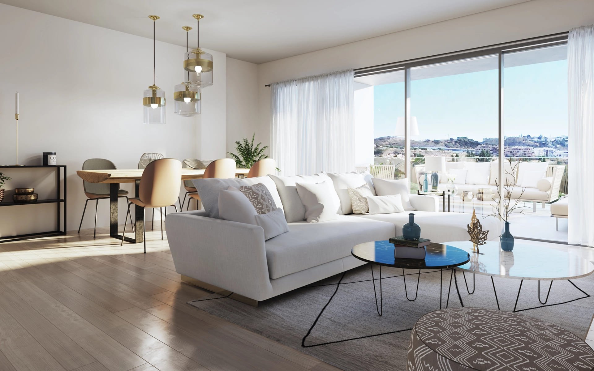 Apartment à Mijas, Malaga, Espagne 2 chambres, 87 m2 No. 135500