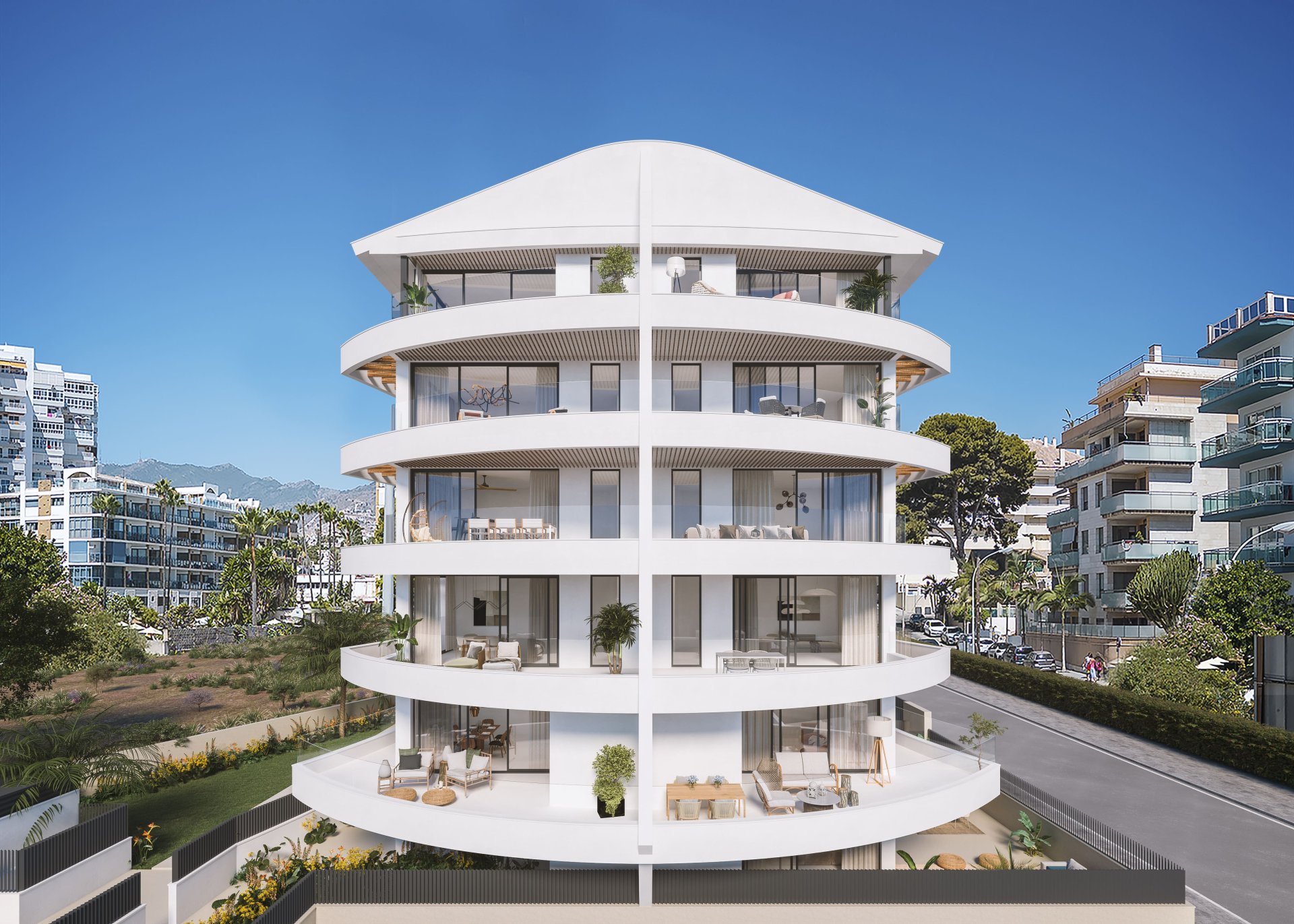 Huoneisto Benalmadena, Malaga, Espanja 3 makuuhuonetta, 125 m2 No. 135501