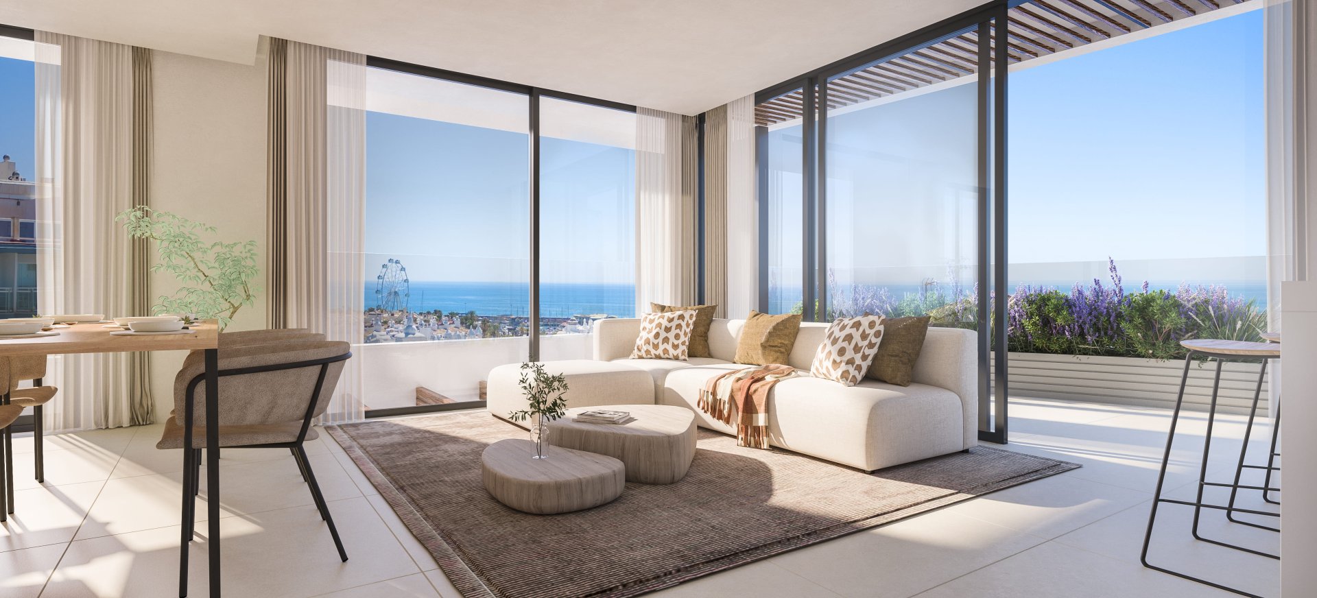 Huoneisto Benalmadena, Malaga, Espanja 3 makuuhuonetta, 125 m2 No. 135501