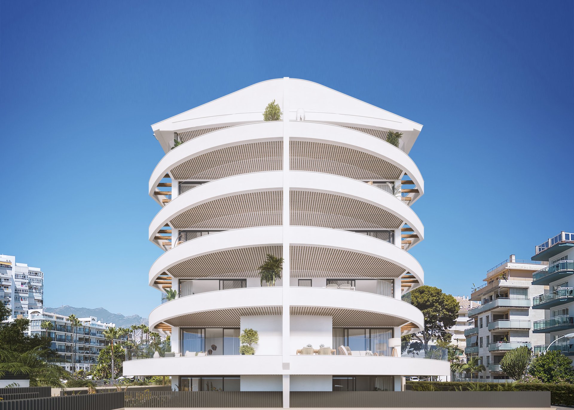 Huoneisto Benalmadena, Malaga, Espanja 3 makuuhuonetta, 125 m2 No. 135501