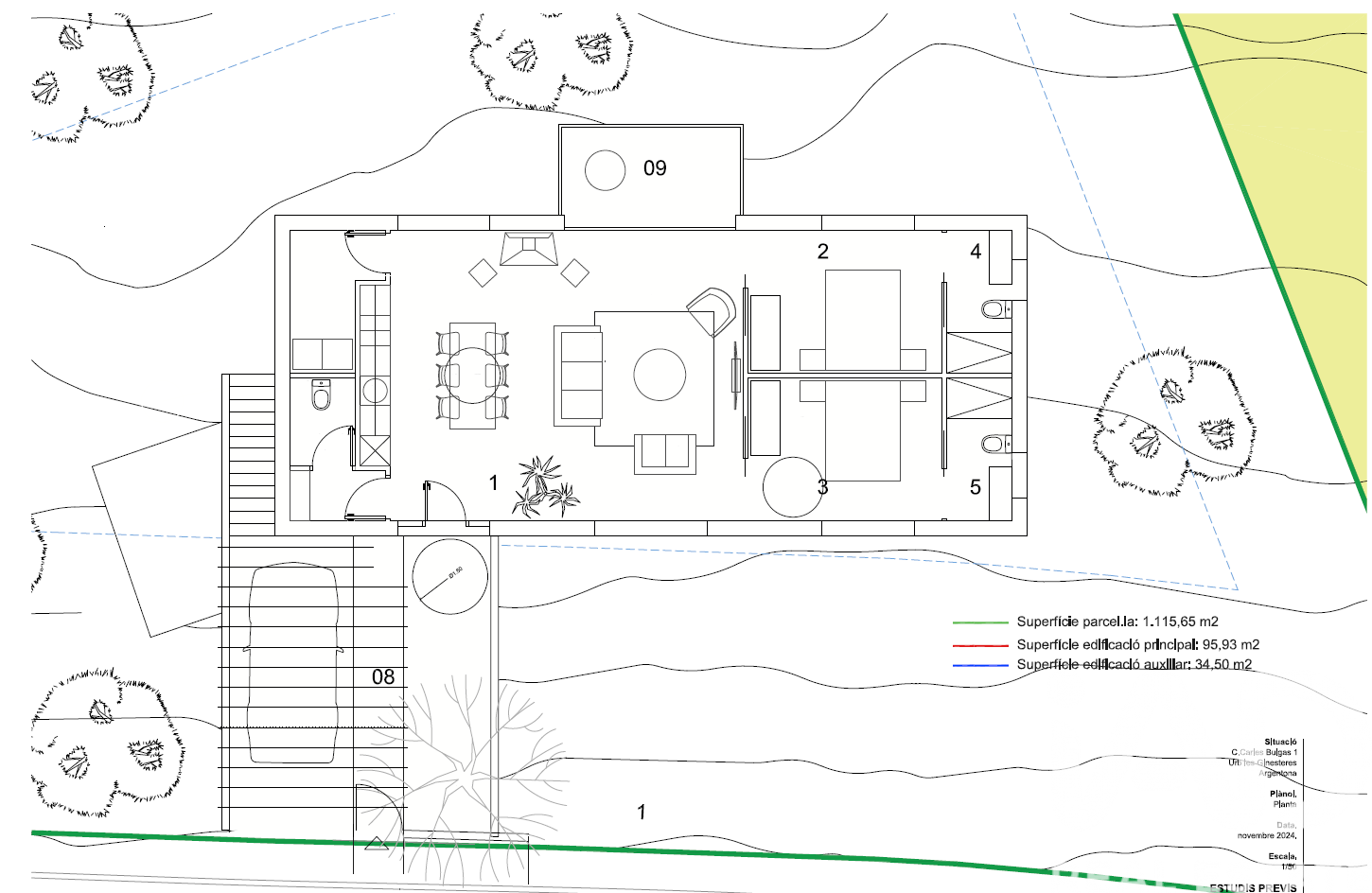 Land plot in Argentona, Barcelona, Spain 2352 sq.m. No. 185900