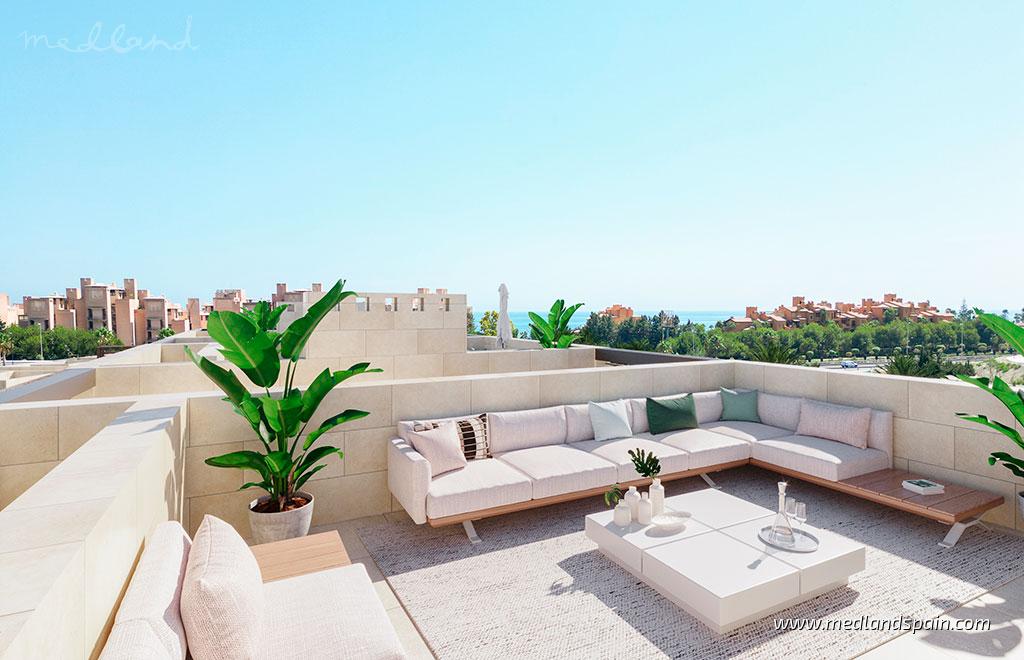 Apartment in Estepona, Malaga, Spain 2 bedrooms, 131 sq.m. No. 164741