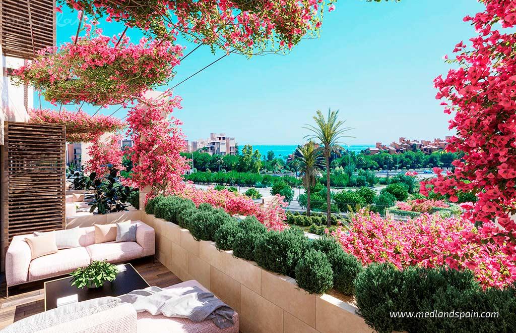 Apartment in Estepona, Malaga, Spain 2 bedrooms, 131 sq.m. No. 164741