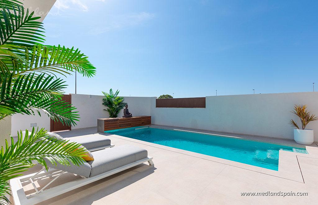 Villa i Los Alcazares, Murcia, Spanien 2 sovrum, 90 kvm. Nr. 164739