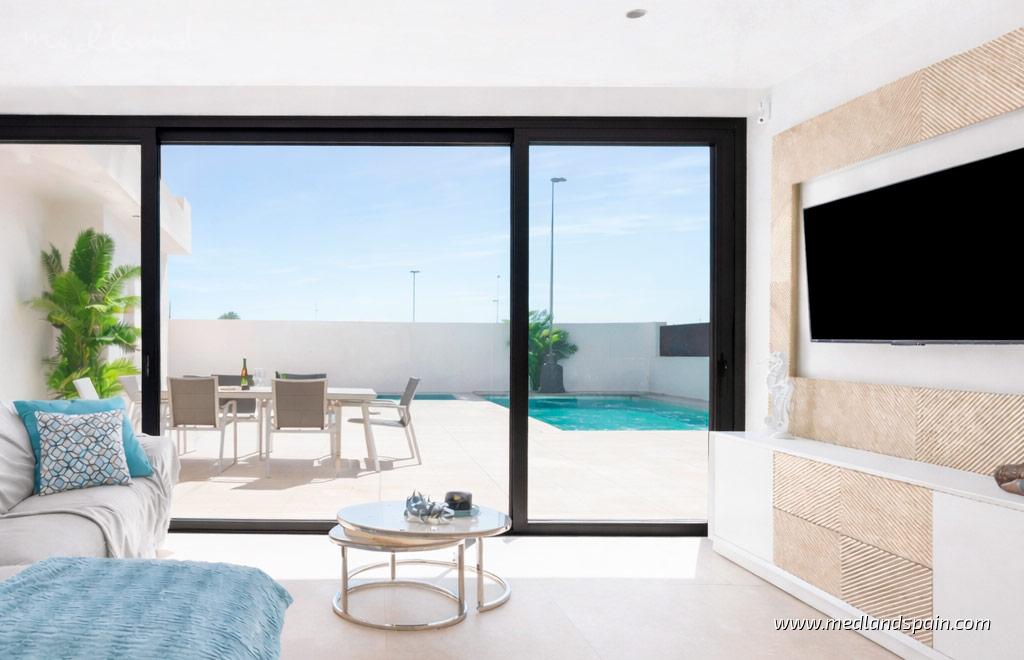 Villa i Los Alcazares, Murcia, Spanien 2 sovrum, 90 kvm. Nr. 164739