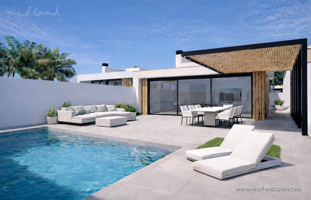 Villa in Los Alcazares, Murcia, Spain 3 bedrooms, 111 sq.m. No. 164740